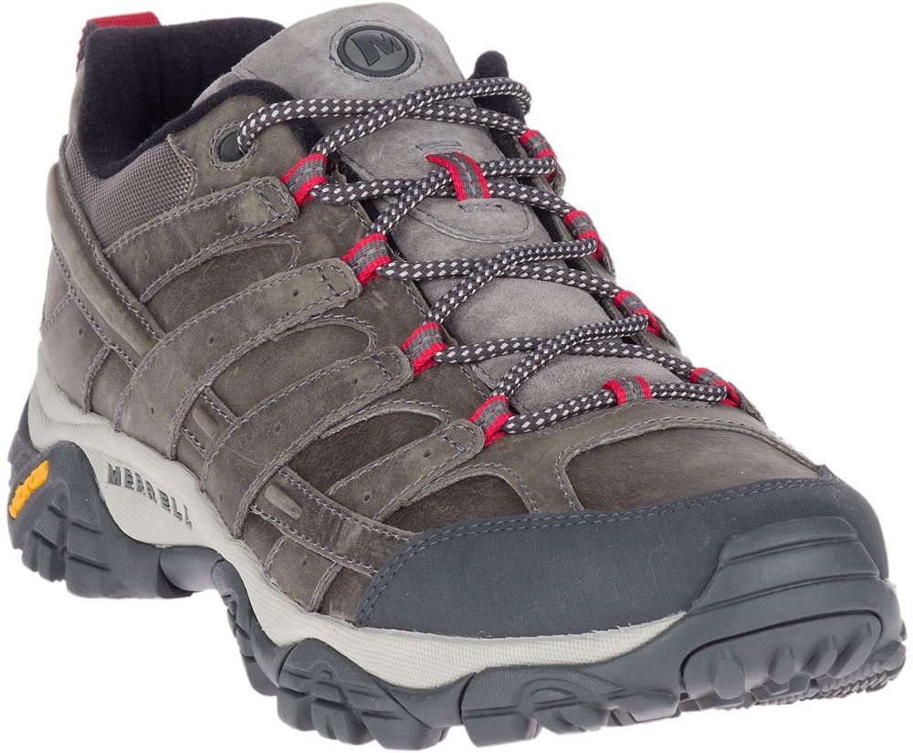 Merrell Hiking Shoes Grey - Moab 2 Prime - Mens 57ZYAWJMD